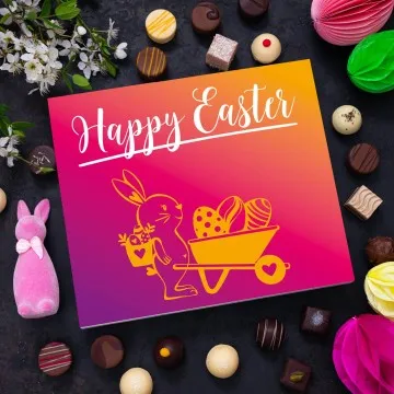 Happy Easter XXL - Pralinen, ohne Alkohol handmade