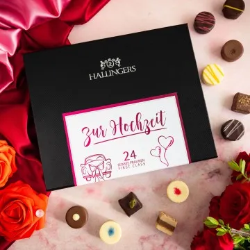 Zur Hochzeit - Pralinen, ohne Alkohol handmade