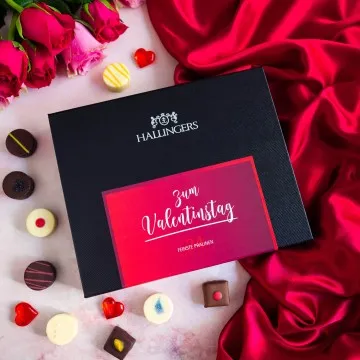 Zum Valentinstag - Pralinen, ohne Alkohol handmade