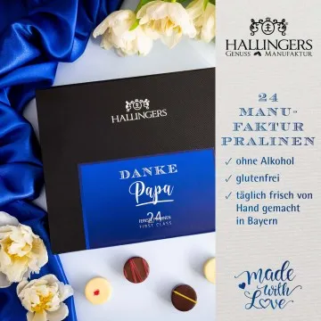 Danke Papa - Pralinen, ohne Alkohol handmade