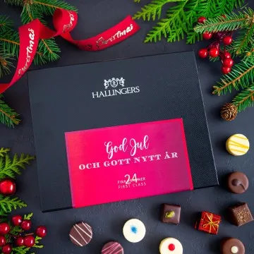 God Jul och Gott Nytt År - Pralinen, ohne Alkohol handmade