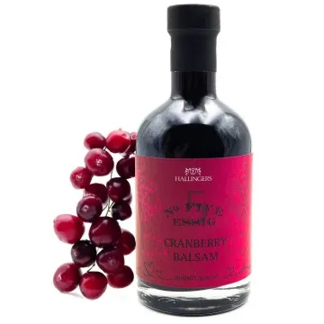 No. 5 (3% SäureCranberry-Balsam) - Gourmet-Essig, in Geschenk-Flasche