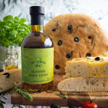 No. 2 (Olivenöl nativ extra) - Premium-Öl, in Geschenk-Flasche