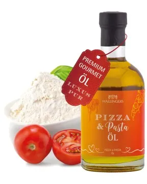 Pizza & Pasta Öl - Premium-Öl, in Geschenk-Flasche