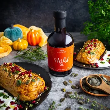 Herbst-Öl - Premium-Öl, in Geschenk-Flasche