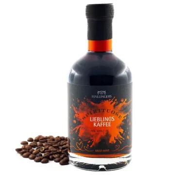 Lieblings-Kaffee (30% vol.) - Premium-Likör, in Geschenk-Flasche