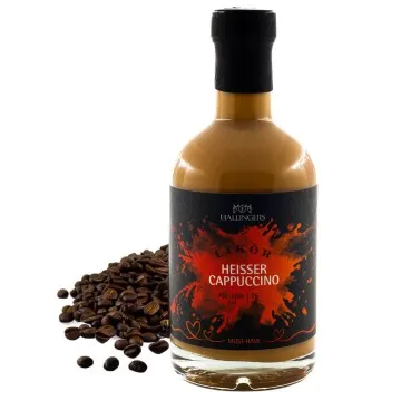 Cappuccino (18% vol.) - Edel-Sahnelikör, in Geschenk-Flasche