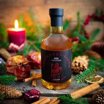 Winter-Bratapfel (18% vol.) - Premium-Likör, in Geschenk-Flasche
