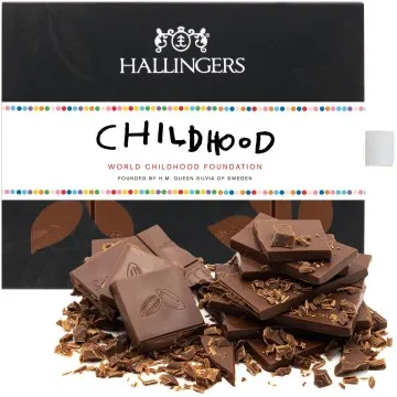 Vollmilch-Tafel Childhood (Pur) - Schokolade, handmade ohne Alkohol