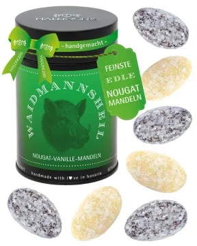 Waidmannsheil - Nougat-Mandeln, handmade ohne Alkohol