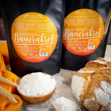 Bauernbrot - Brotbackmischung-Set, für Brot selber backen