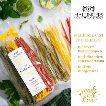 Frohe Weihnachten - Edel-Pasta, aus Hartweizengries