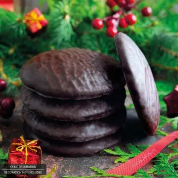 Zartbitter - Elisen-Lebkuchen, handmade hoher Kernanteil