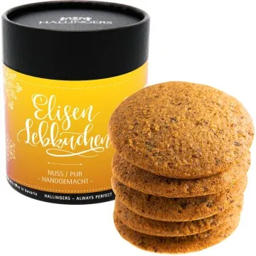 Nuss (pur) XXL - Elisen-Lebkuchen, handmade hoher Kernanteil