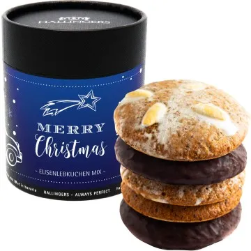 Merry Christmas XXL - Elisen-Lebkuchen, handmade hoher Kernanteil