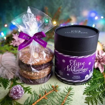 Vegan & glutenfrei Bav XXL - Vegane Lebkuchen, handmade hoher Kernanteil