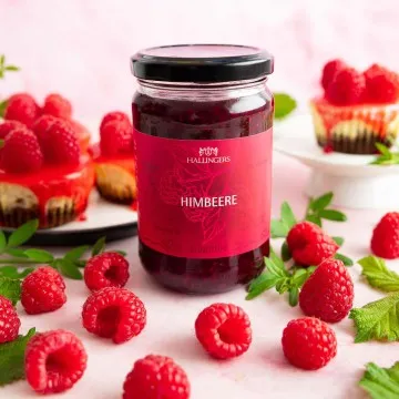 Himbeere - Konfitüre, handgerührt Kupferkessel