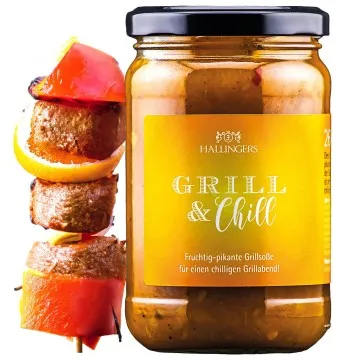 Grill & Chill - Chutney, Grill & Marinade im Glas