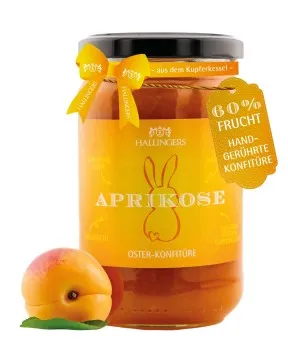 Oster Konfitüre (Aprikose) - Konfitüre, handgerührt Kupferkessel