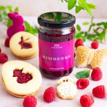 Oster Konfitüre (Himbeere) - Konfitüre, handgerührt Kupferkessel