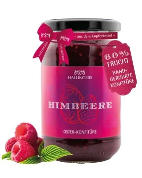 Oster Konfitüre (Himbeere) - Konfitüre, handgerührt Kupferkessel