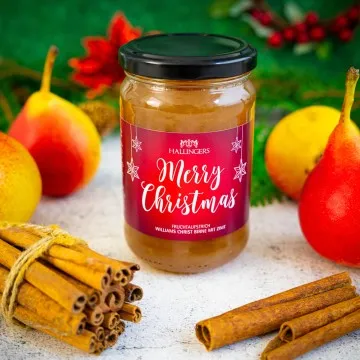 Merry Christmas (Williams-Christ-Birne) - Fruchtaufstrich, handgerührt Kupferkessel