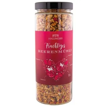Fruchtiges Beeren Müsli - Gourmet-Müsli, frisch aus der Mühle