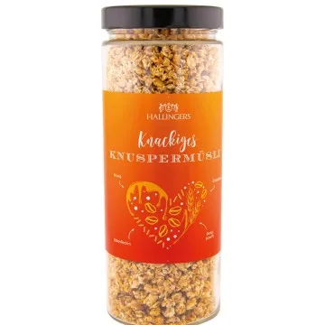Knackiges Knusper Müsli - Gourmet-Müsli, frisch aus der Mühle