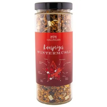 Knuspriges Winter Müsli - Gourmet-Müsli, frisch aus der Mühle