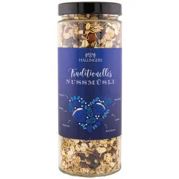 Traditionelles Nuss Müsli - Gourmet-Müsli, frisch aus der Mühle