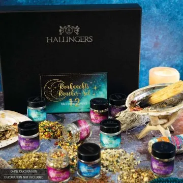 Rauhnächte-Set - Räucherwerk-Set, zum Räuchern Geschenkbox