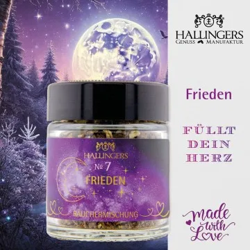 Schutz & Balance (sinnliches Mitbringsel Harmonie Frieden & Balance) - Räucherwerk-Set, zum Räuchern Geschenkbox