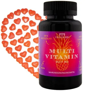 Multi Vitamin - Multivitamin Gummies, 60 vegane Vitaminherzen
