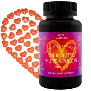 Multi, Herz - Multivitamin Gummies, 60 vegane Vitaminherzen