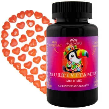 Multi, Tukan - Multivitamin Gummies, 60 vegane Vitaminherzen