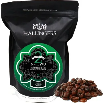 No. Two (aus Papua-Neuguinea) - Edel-Kaffee, langzeit geröstet