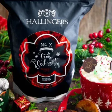 No. X Frohe Weihnachten - Edel-Kaffee, langzeit geröstet