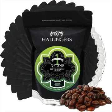 10x No. One (aus Peru) - Edel-Kaffee-Set, langzeit geröstet