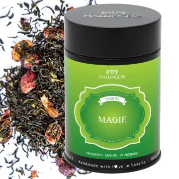Magie (mit Papaya, Mango & Cranberry) - Grüner Tee, loser Tee Geschenkdose
