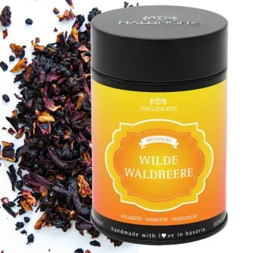 Wilde Waldbeere (mit Hibiskus, Holunder & Attichbeere) - Früchtetee, loser Tee Geschenkdose