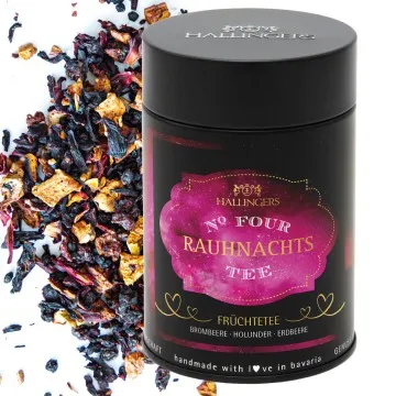 Rauhnacht No. Four - IV (mit Hibiskus,  Apfel & Beeren) - Früchtetee, loser Tee Geschenkdose