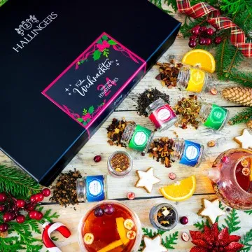 Frohe Weihnachten - Tee-Set, 24x loser Tee Geschenkbox
