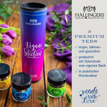 Vegane Selection (vegane Tees) - Tee-Set, 3x loser Tee Geschenkdose
