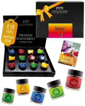 Selection - Tee-Set, 12x loser Tee Geschenkbox