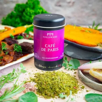 Café de Paris (für Fleisch, Dip & Gratin) - Gewürzmischung, zum Kochen Geschenkdose