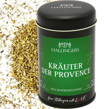 Kräuter der Provence (für Mediterranes, Vorspeise & Lamm) - Gewürzmischung, zum Kochen Geschenkdose