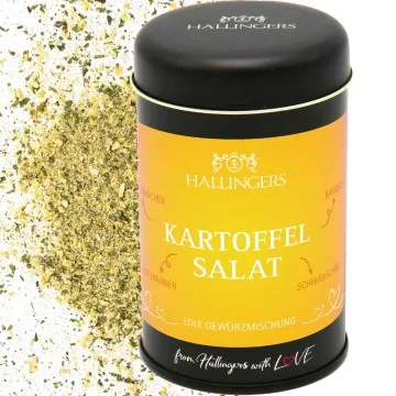 Kartoffel-Salat (für Deftiges, Mediterranes & Bayerisches) - Gewürzmischung, zum Kochen Geschenkdose