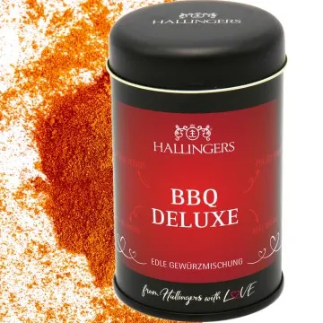 BBQ Barbecue Deluxe (für Grill, Marinaden & Krustentiere) - Gewürzmischung, zum Kochen Geschenkdose