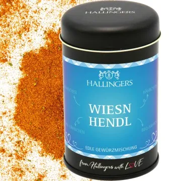 BBQ Wiesn Hendl Bayern (für Hähnchen, Pute & Chicken Wings) - Gewürzmischung, zum Kochen Geschenkdose