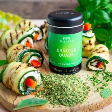 Kräuterquark (für Quark, Sauce & Kräuterbutter) - Gewürzmischung, zum Kochen Geschenkdose